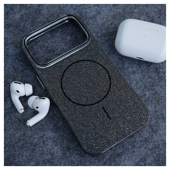 Maska Mag Case Fashion Glitter za iPhone 17 Pro crna