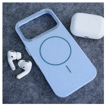 Maska Mag Case Fashion Glitter za iPhone 17 Pro plava