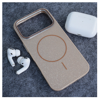 Maska Mag Case Fashion Glitter za iPhone 17 Pro zlatna