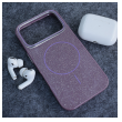 Maska Mag Case Fashion Glitter za iPhone 17 Pro Max/ 18 Pro Max ljubicasta