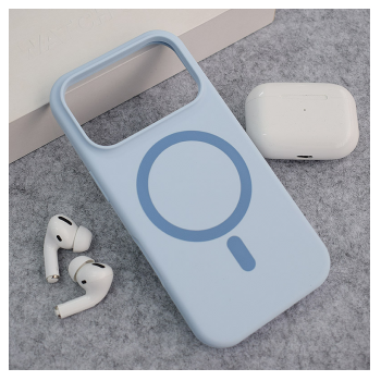 Maska Mag Case PureTone za iPhone 17 Pro Max svetlo plava