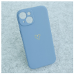 Maska Golden Heartbeat za iPhone 15 plava