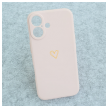 Maska Golden Heartbeat za iPhone 16 roze