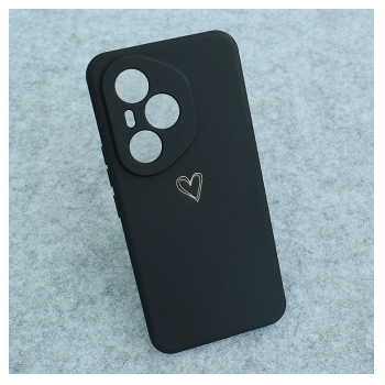 Maska Golden Heartbeat za Honor 400 Pro crna