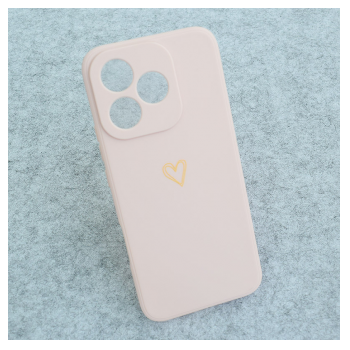 Maska Golden Heartbeat za Honor 400 Lite roze