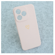 Maska Golden Heartbeat za Honor 400 Lite roze