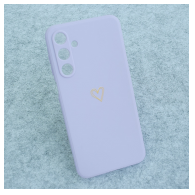 Maska Golden Heartbeat za Samsung A36 5G/ A366B/ A56 5G/ A566B ljubicasta