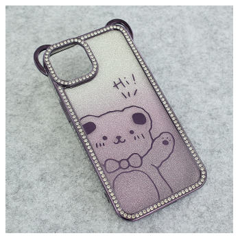 Maska HiBear za iPhone 13 ljubicasta
