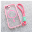 Maska Mag Case Grip and Go za iPhone 16 roze