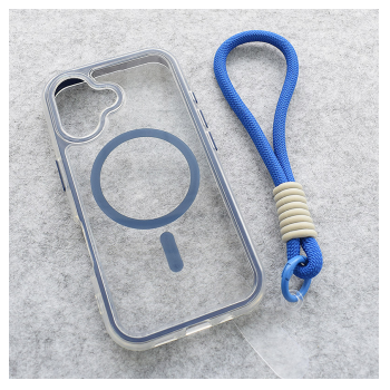 Maska Mag Case Grip and Go za iPhone 16 plava
