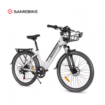 Elektricni bicikl Samebike RS-A01 Pro-T beli