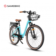 Elektricni bicikl Samebike RS-A07 svetlo plavi