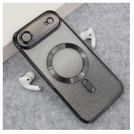 Maska Mag Case Electroplated za iPhone Air crna