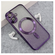 Maska Mag Case Electroplated za iPhone 17 ljubicasta