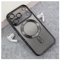 Maska Mag Case Electroplated za iPhone 17 Pro Max crna