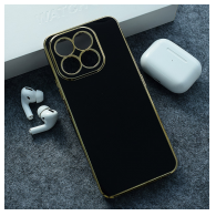 Maska Fresh Electroplated za Honor X6c crna