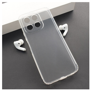 Maska Skin Silikon with pluggy za Honor X6b transparent