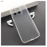 Maska Skin Silikon with pluggy za Honor X6b transparent