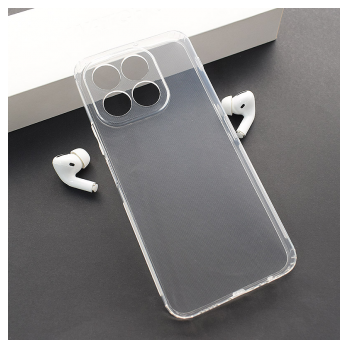 Maska Skin Silikon with pluggy za Honor X6c transparent