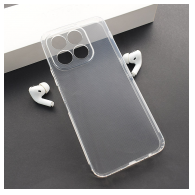 Maska Skin Silikon with pluggy za Honor X6c transparent