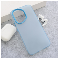Maska Electro Glow Frame za Honor 400 plava