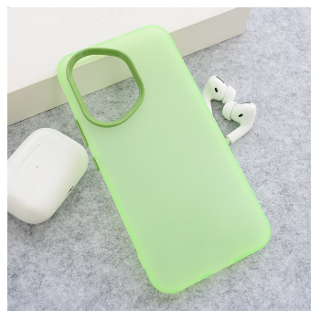 Maska Electro Glow Frame za Honor 400 zelena