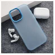 Maska Electro Glow Frame za iPhone 17 plava