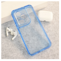 Maska Color Transparent za Honor 400 Pro plava