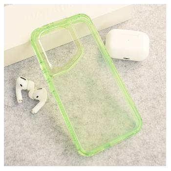 Maska Color Transparent za Honor 400 zelena