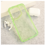 Maska Color Transparent za Honor 400 zelena