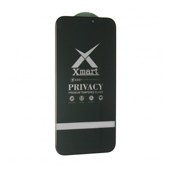 Zastitno staklo XMART 9D Privacy za iPhone 17 Pro