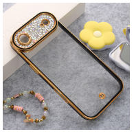 Maska Luxury Crystal Clear za iPhone Air crna