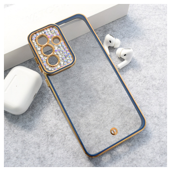 Maska Luxury Crystal Clear za Samsung A36 5G/ A366B/ A56 5G/ A566B plava