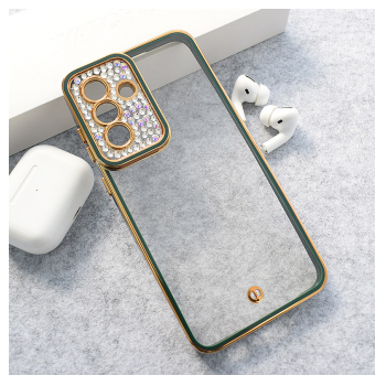Maska Luxury Crystal Clear za Samsung A36 5G/ A366B/ A56 5G/ A566B zelena