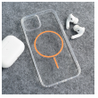 Maska Mag Case Clear Slim za iPhone 13/14 narandzasta
