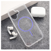Maska Mag Case Clear Slim za iPhone 17 ljubicasta