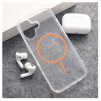 Maska Mag Case Clear Slim za iPhone 17 narandzasta