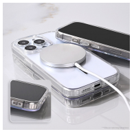 Maska Mag Case Clear Slim za iPhone 17 Pro ljubicasta