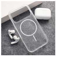 Maska Mag Case Clear Slim za iPhone 17 Pro Max bela