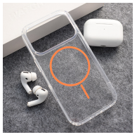 Maska Mag Case Clear Slim za iPhone 17 Pro Max narandzasta