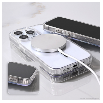 Maska Mag Case Clear Slim za iPhone 17 Pro Max narandzasta
