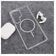 Maska Mag Case Clear Slim za Samsung S25 Ultra bela