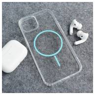 Maska Mag Case Clear Slim za iPhone 13/14 plava