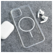 Maska Mag Case Clear Slim za iPhone 15 bela
