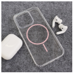 Maska Mag Case Clear Slim za iPhone 16 Pro roze