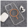 Maska Mag Case Clear Slim za iPhone 16 Pro Max narandzasta