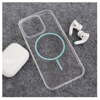Maska Mag Case Clear Slim za iPhone 16 Pro Max plava