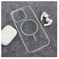 Maska Mag Case Clear Slim za iPhone 16 Pro Max plava