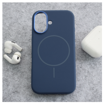 Maska Mag Case Nanobit Pure za iPhone 16 navy blue