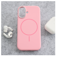 Maska Mag Case Nanobit Pure za iPhone 16 powder roze